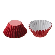 Fox Run Red Foil Bake Cups, Mini (6957)