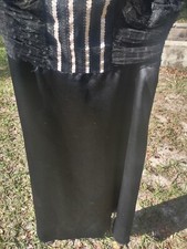 Soft Girl Romantic Ultra Feminine Delicate Details Lace Trim Vtg Pink/Black 14