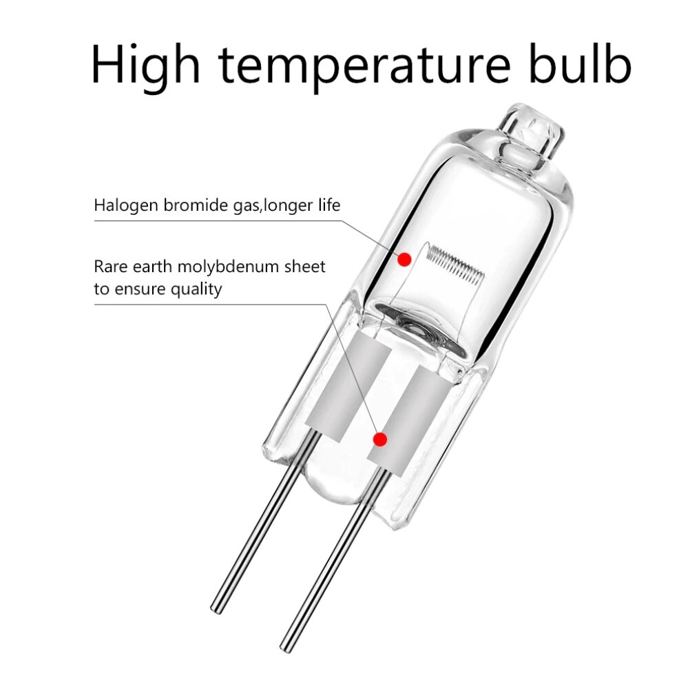Lampadine Alogene G4 50W 12V - 2 Pezzi Luce Bianca | Risparmio Energetico | Per Illuminazione Interna - Foto 10