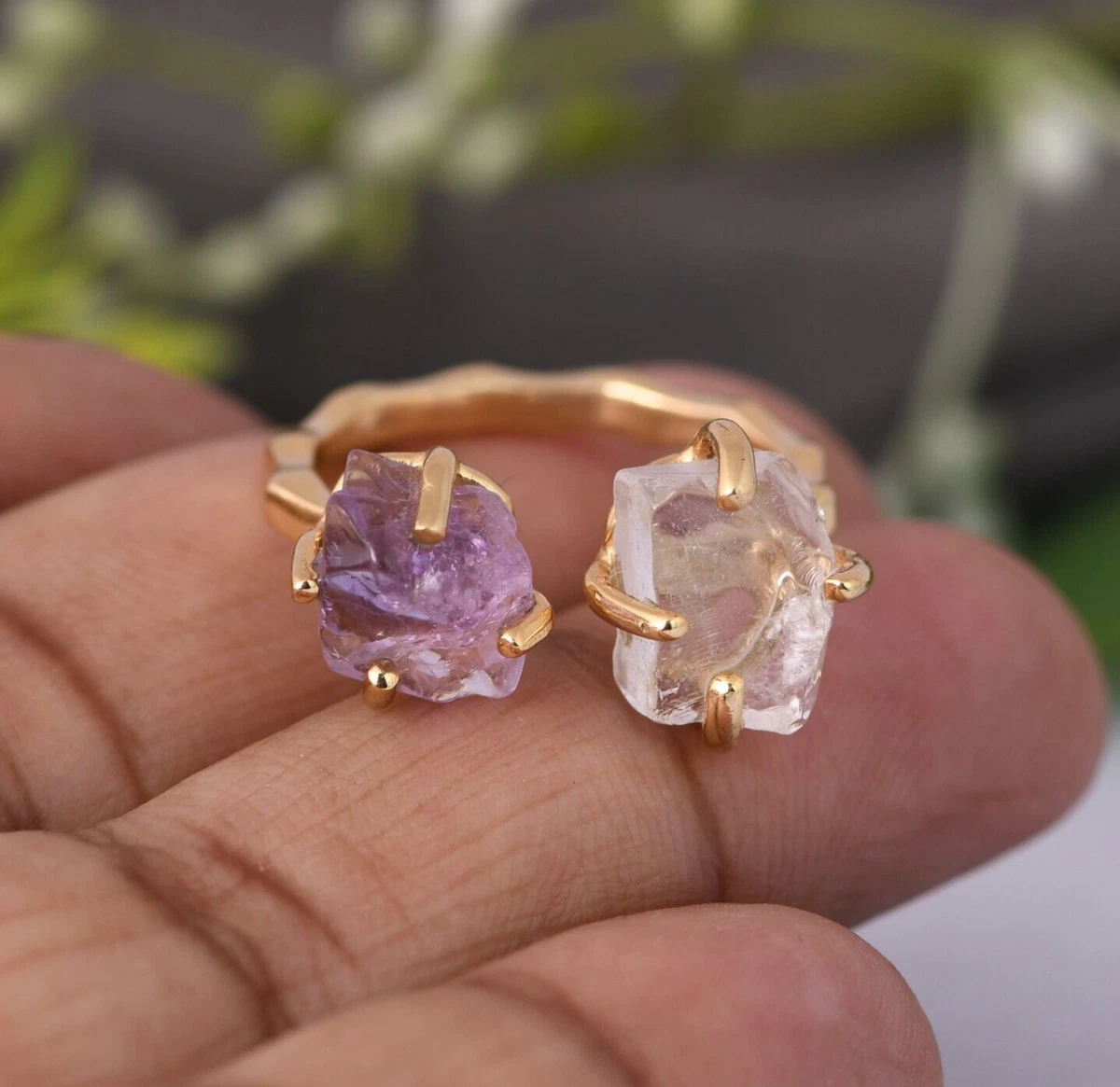 Rough stone jewelry deals