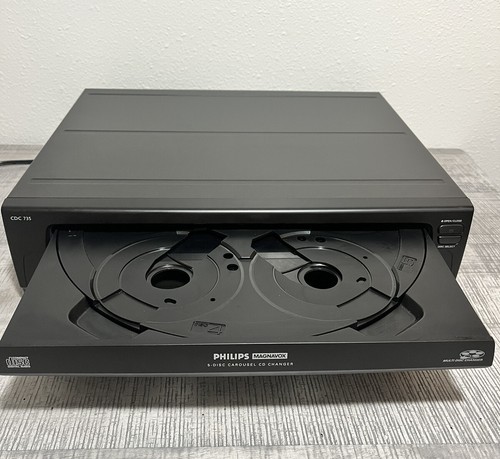 Philips Magnavox CDC 735 Five Disc CD Changer-1999-No Remote - Picture 3 of 7