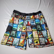 Joe Boxer Men's Swim Board Shorts Surf XL Beach Shorts EUC Caribbean Destination