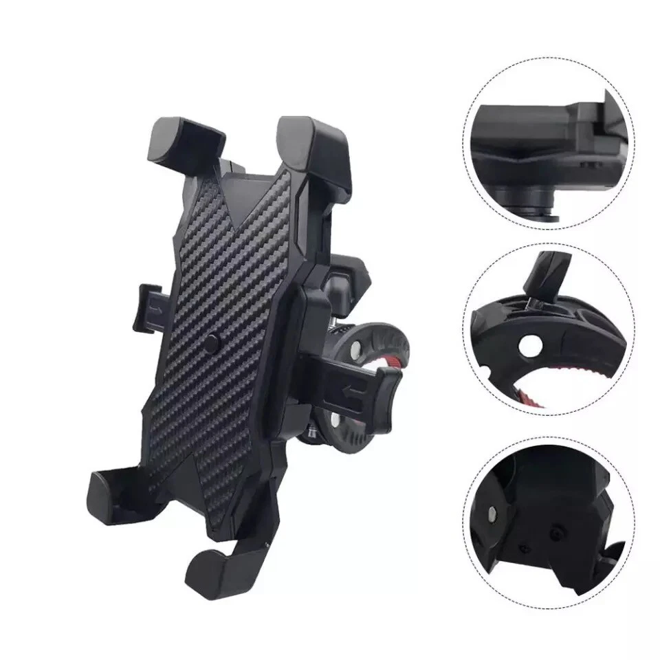 Bicycle Motorcycle MTB Bike Handlebar Silicone Mount Holder for Cell Phone GPS - Image 4 of 4