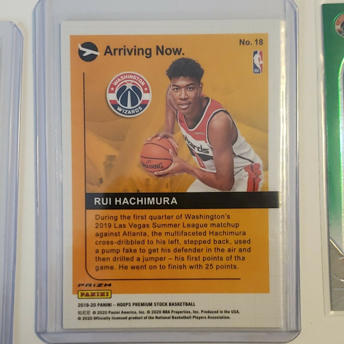 その他 2019 Hoops Silver Prizm Rui Hachimura Rui hachimura silver prizm Nba Hoops Premium Stock card 5