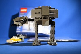 2003 LEGO Star Wars 4489 Mini AT-AT Complete w/ Manual & Box VGC