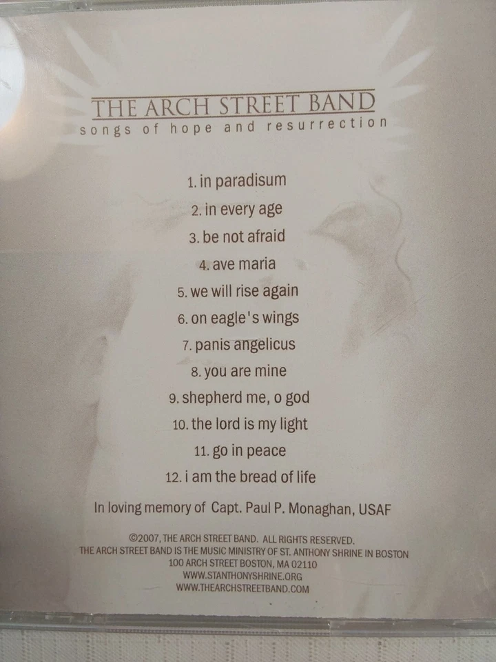 ARCH STREET BAND Songs of Hope & Resurrection 2008 Boston jazz Mark Emery praise Foto 4 de 4