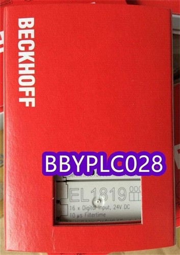 New In Box BECKHOFF EL1819 PLC Module EL 1819 EL1819