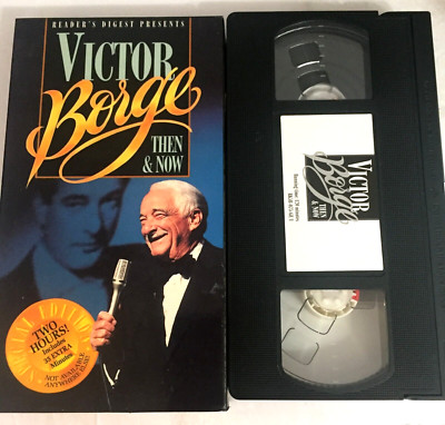 Victor Borge Then & Now VHS tape Ships Same Day With Tracking