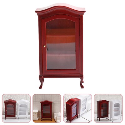 Education Learning Toy Miniature Bookcase Fingurine Playhouse Miniature Model