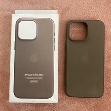 Genuine Apple iPhone 15 PRO MAX 6.7" FineWoven Case w/Magsafe
