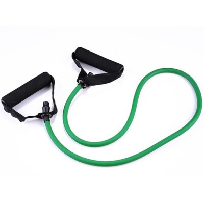 1 PC Green Color 3.9ft Exercise Fitness Latex Resistance Bands Yoga Stretch Rope