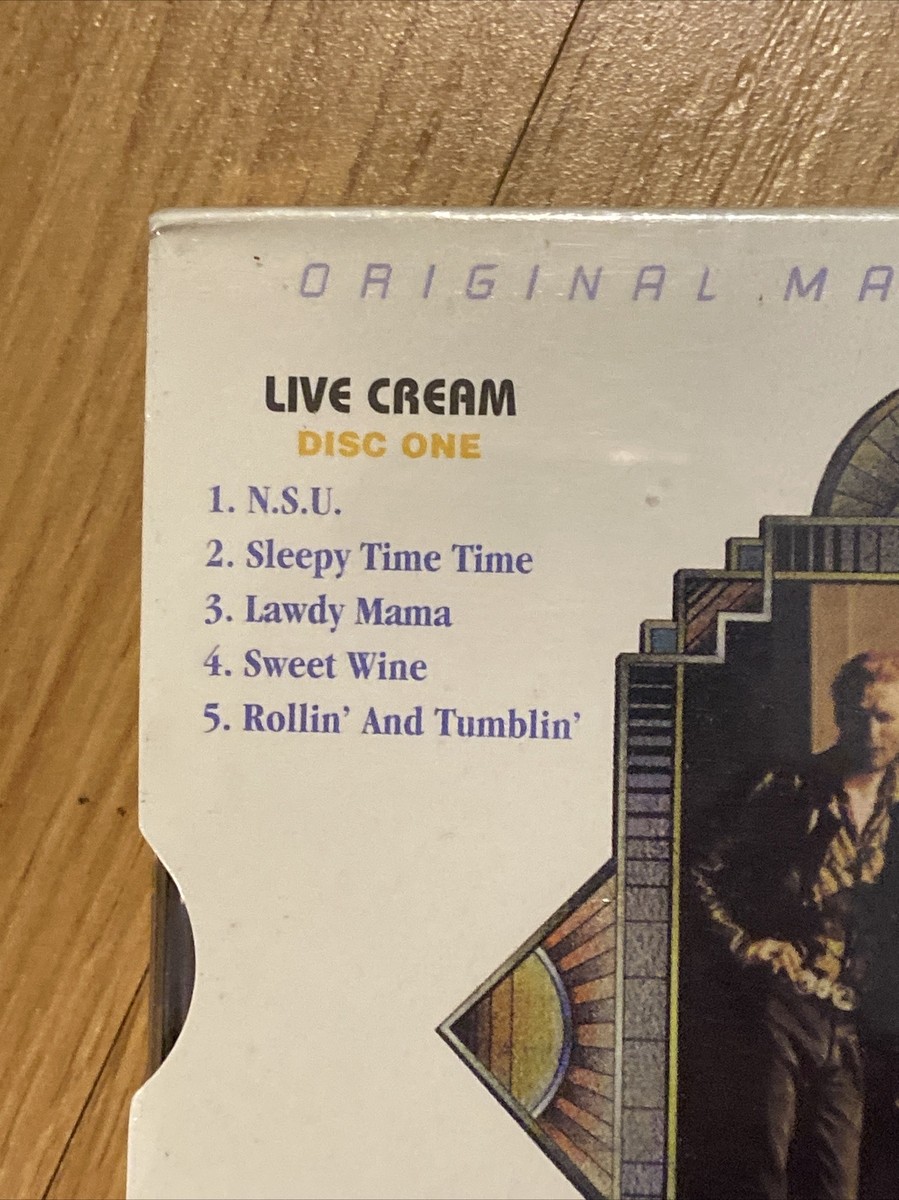 ★CREAM /LIVE CREAM & Ⅱ★クリーム◇MFSL◇GOLD CD Live Cream, Vols. 1-2 by Cream (CD, Jan-1995, 2 Discs