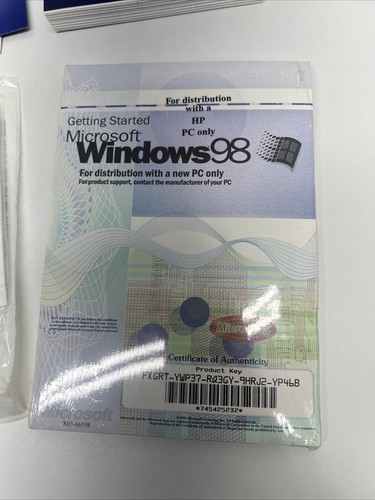 Microsoft 98 Works/Money/Encarta Disc Bundle Sealed - Picture 2 of 8