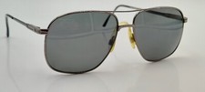 Vintage Marchon Jonathan Gunmetal Pilot Metal Sunglasses FRAMES ONLY