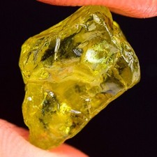 VERY NICE 8.10ct NATURAL100% UNHEATED YELLOW MALI GARNET ROUGH NR!