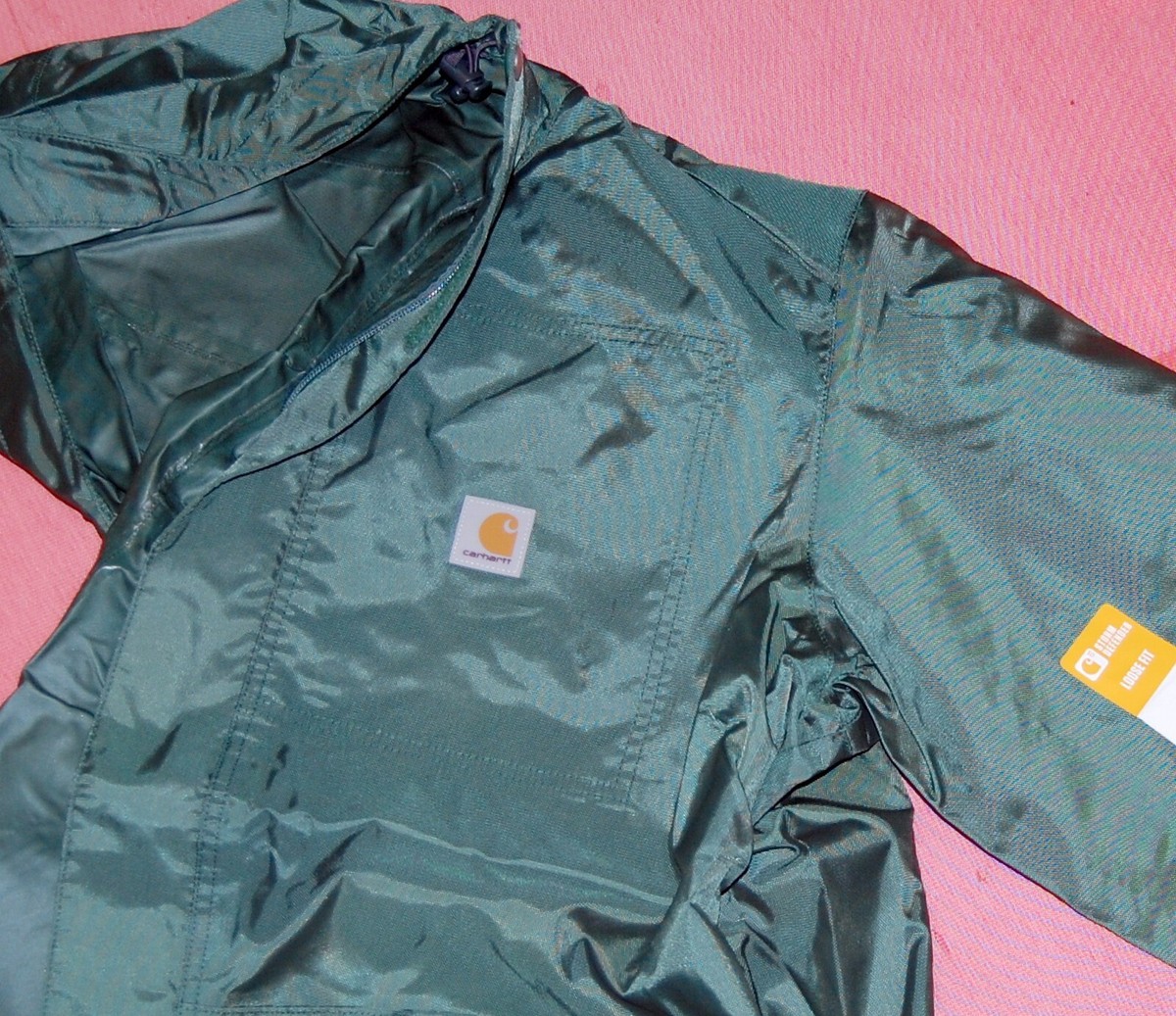 【y】 NWT Carhartt 103510 Big & Tall Storm Defender® Green Midweight