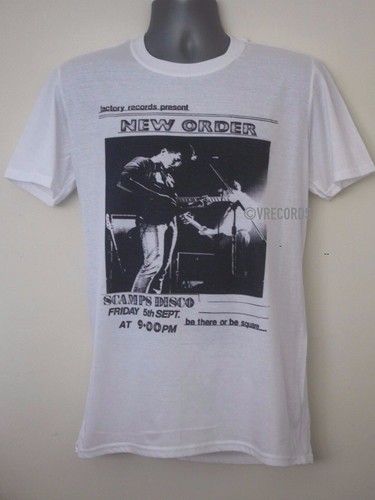 t-shirt flyer from 1980 factory records 