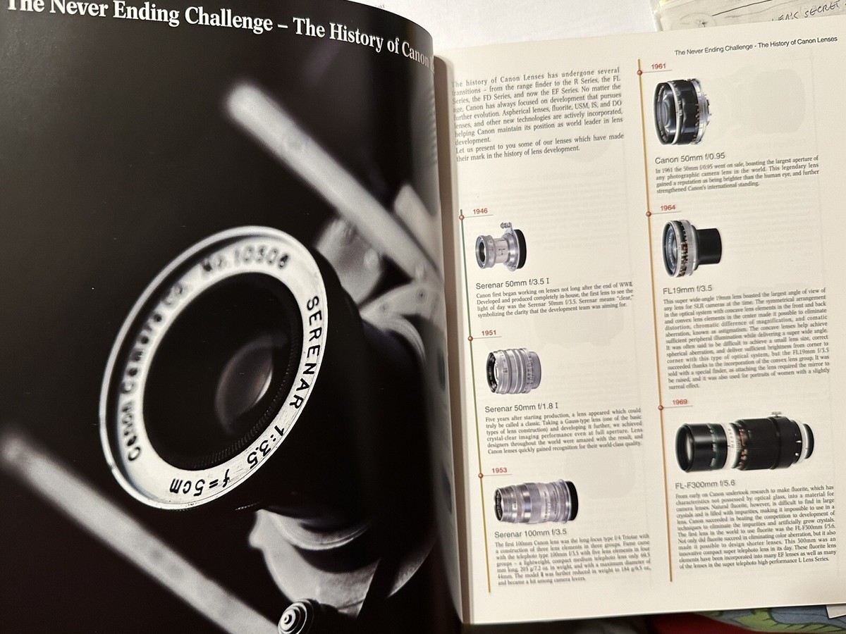 キャノン　EF  LENS  WORKIII  The Eyes of EOS EF Lens Work III: The Eyes of EOS by Canon Review