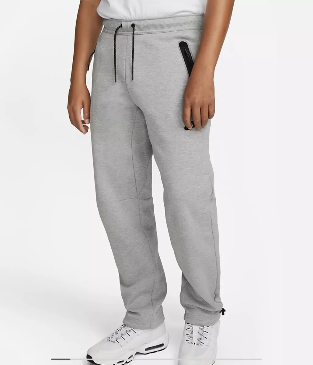 Men s Nike Tech Fleece Joggers Grey Tracksuit Bottom Size Large eBay