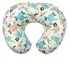 COVER ONLY for Nursing Pillow/Boppy Pillow - No Pillow Included - Flower