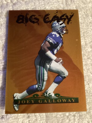 1996 Collector's Edge Big Easy Gold Foil /2000 Joey Galloway #15 Seahawks-OSU