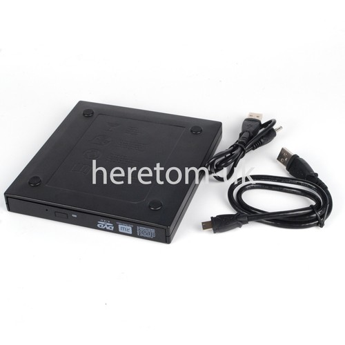 USB 2.0 Externes Gehäuse für 9.5mm SATA Laptop DVD Blu-ray Laufwerk Brenner DE - Bild 3 von 8