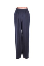 Classiques Entier Women Pants Casual 6 Blue Wool