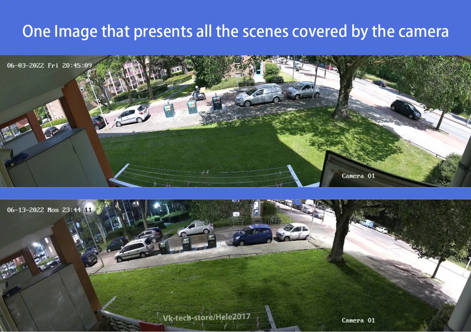 Hikvision 4K 8MP 180° Panoramic DS-2CD2387G2P-LSU/SL ColorVu IP Camera Turret - Image 4 of 4