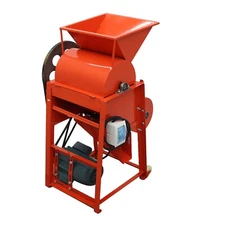 220V Peanut Sheller with 8mm &10mm Screen Shelling Machine with Pulleys