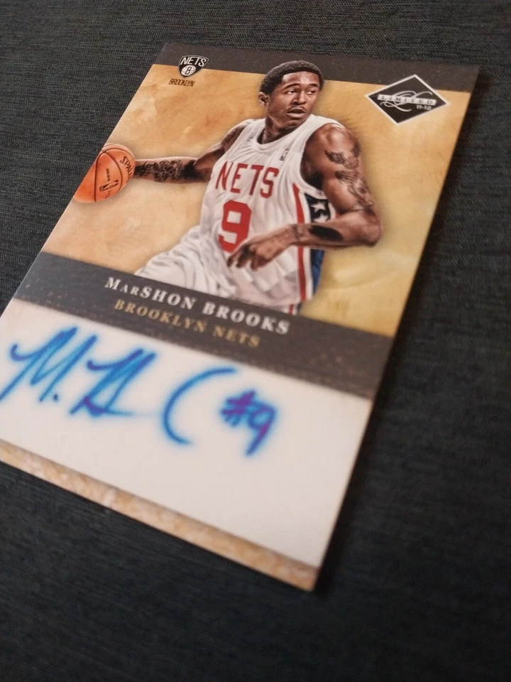 Marshon Brooks Limited 2011 Draft Pick Redemptions #3 Autograph - Image 4 of 4