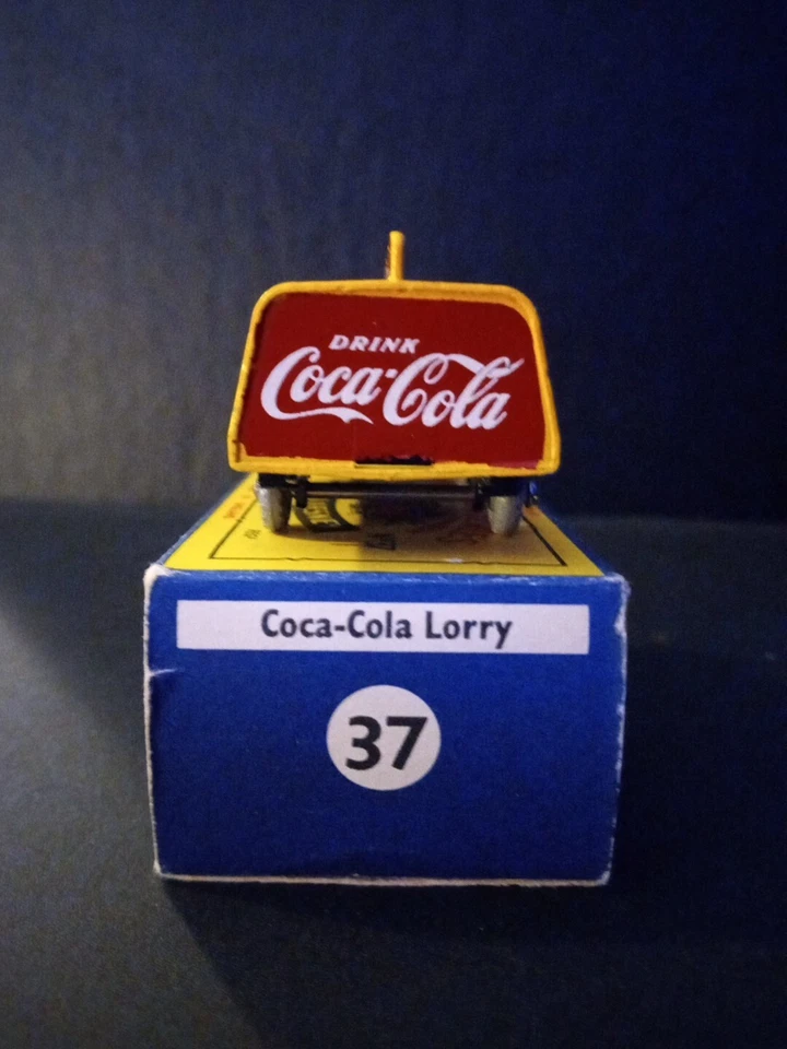 Matchbox #37b6 Coca Cola Lorry Rare GPW VN/MINT In Crisp Original B4 Box - Image 4 of 4