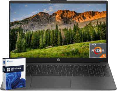 HP 255 G10 15.6'' FHD Laptop, Ryzen 5 7530U, 16GB RAM, 512GB SSD, Win 11 Pro