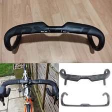 Road Bicycle Drop Bar Carbon Fiber 31.8 Bike Handlebar Internal Routing 40/42/44