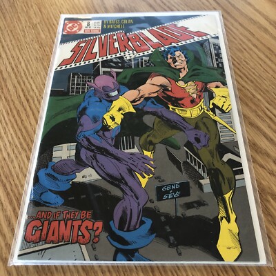 SILVERBLADE #8 MAY 88 DC COMIC & BAGGED