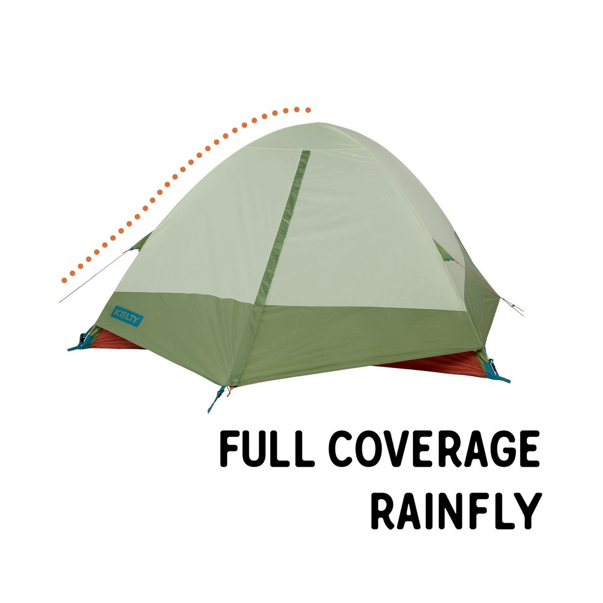 Kelty Tents Kelty Discovery Trail Backpacking Tent, Lightweight