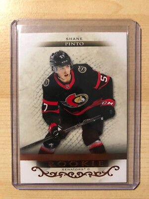 2021-22 Upper Deck Artifacts Rose Gold #176 Shane Pinto - Ottawa Senators