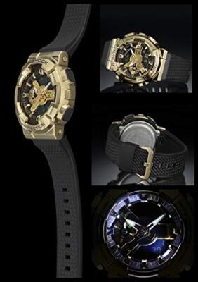 CASIO G-SHOCK GM-110G-1A9JF Youth Metal Gold Men`s Chrono Analog