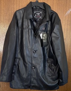 ae emporio collezione leather jacket