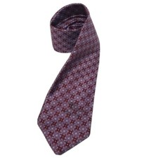 Nordstrom Men's 100 Silk Tie Smartcare Water Resistant Red Blue Made in USA