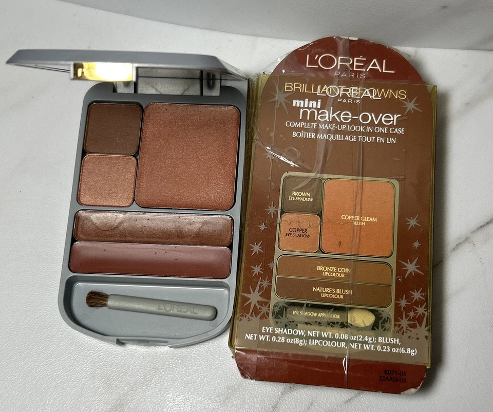 Loreal Paris Brilliance Browns Discontinued Mini Make Over K071-05 Read* - Image 3 of 4