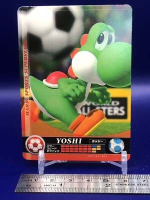 Yoshi Mario Sports Super Stars 021-AY-D0J Card Nintendo Japanese
