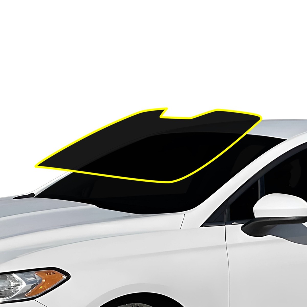 Precut Front Windshield Nano Ceramic Window Tint Film Kit Fits
