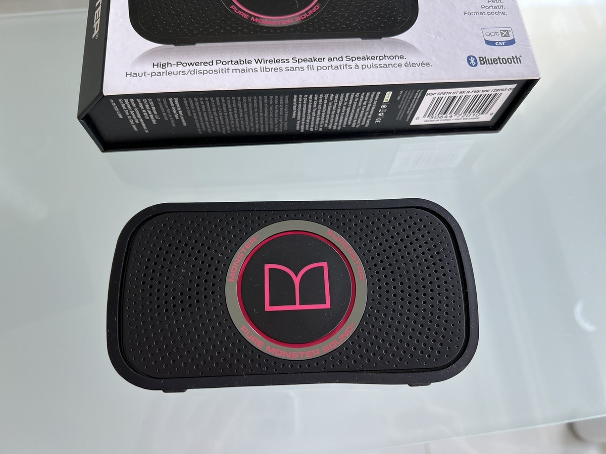 Msp Spstr Bt Ww High Definition Bluetooth Speaker With Monster