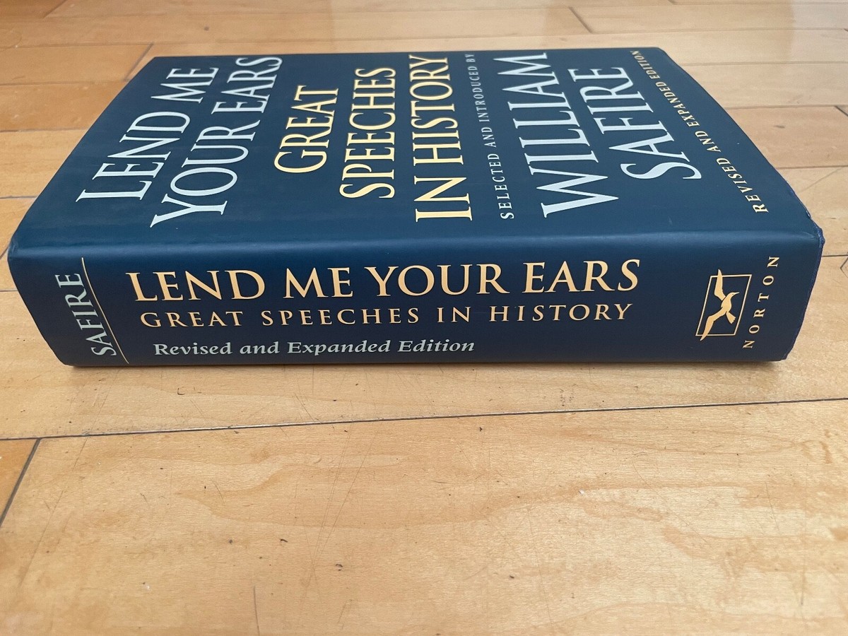 【英語の名演説】Lend Me Your Ears Lend Me Your Ears : Great Speeches in History by William