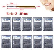 1-10Pack Dental Endo Tungsten Carbide Burs FG Round Bur High Speed 25mm KHL