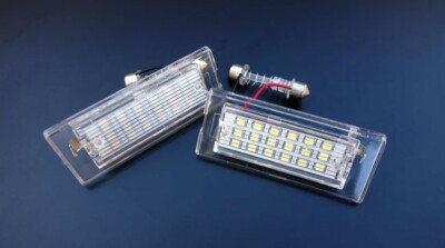 Für BMW X5 E53 / X3 E83 LED Kennzeichenbeleuchtung