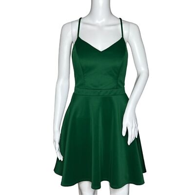 slim fit dress slacks Susanne Lively Girls Emerald Green Christmas Dress main image 0