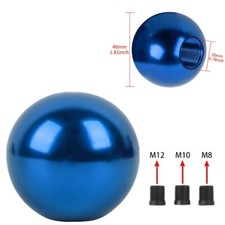 Universal Jdm Aluminum Round Ball Manual Car Gear Shift Knob Shifter Lever Head Universal Jdm Aluminum Round Ball Manual Car Gear Shift Knob Shifter Lever Head