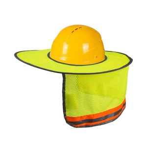 neck sun shield for hard hats