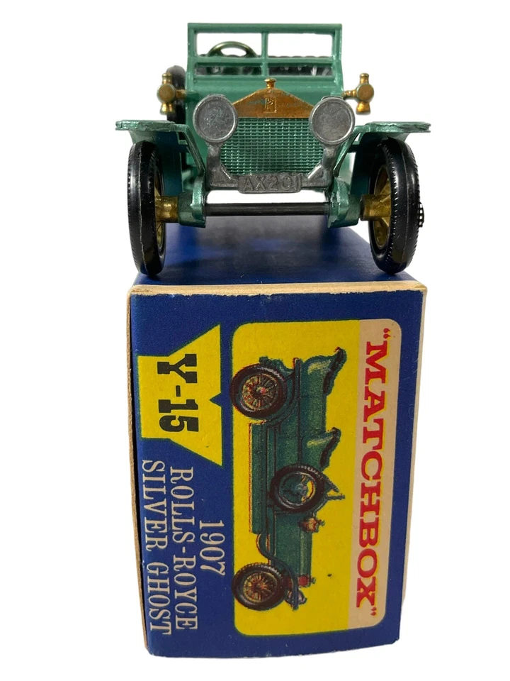Lesney Matchbox 1907 Rolls-Royce Silver Ghost, Models Of Yesteryear Y-15 Box§ - Image 4 of 4